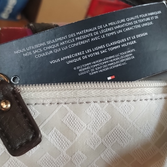 NWT Tommy Hilfiger SIGNATURE 2012 Bowler Bag a la Gucci's Original st… - Picture 12 of 14